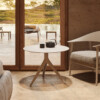 Africa nizek Upholstered naslanjač
