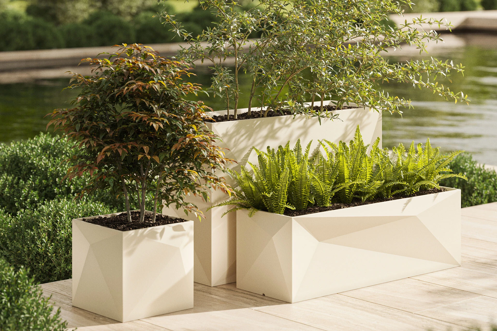 FAZ JARDINIERE 40x120x40cm FAZ JARDINIERE 40x120x40cm