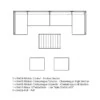 Hamptons modularna zofa