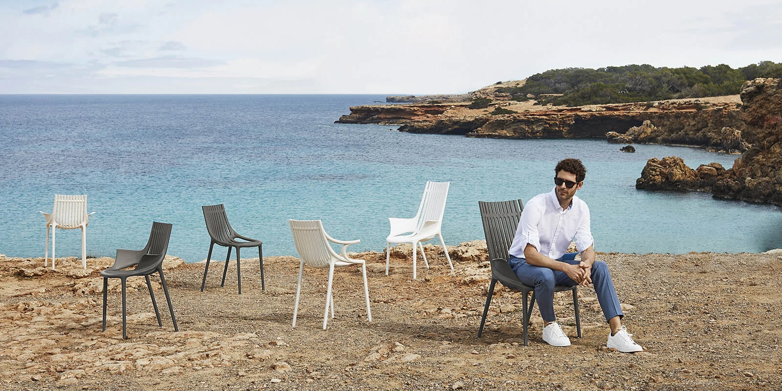 IBIZA stol with arms