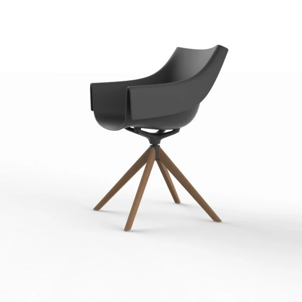 Manta Wooden Swivel naslanjač kolekcija Manta