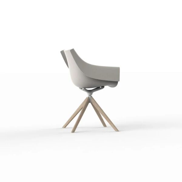 Manta Wooden Swivel naslanjač Manta Wooden Swivel naslanjač