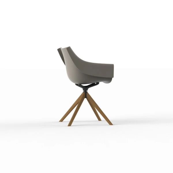 Manta Wooden Swivel naslanjač Manta Wooden Swivel naslanjač