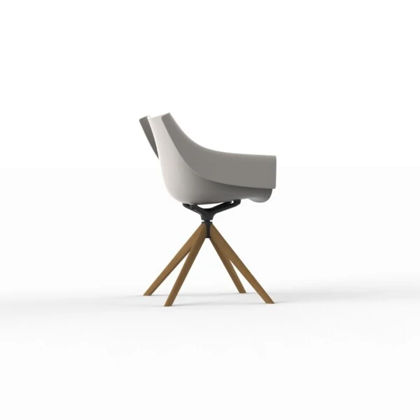 Manta Wooden Swivel naslanjač Manta Wooden Swivel naslanjač