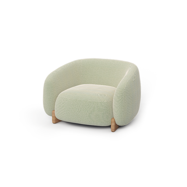Milos Upholstered lounge fotelj Milos Upholstered lounge fotelj