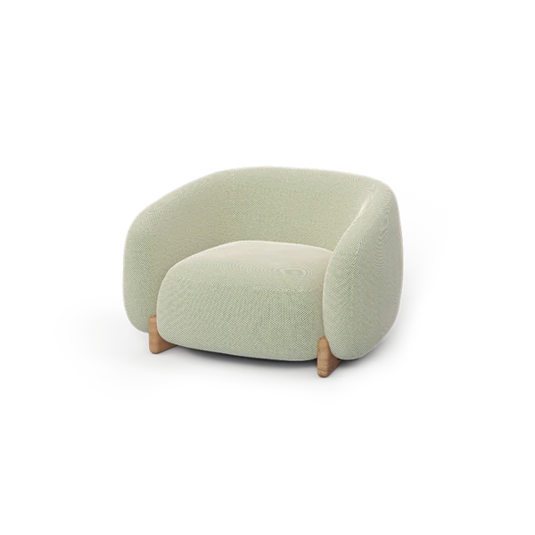 Milos Upholstered lounge fotelj Milos Upholstered lounge fotelj