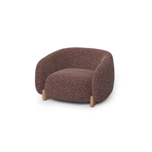 Milos Upholstered lounge fotelj Milos Upholstered lounge fotelj