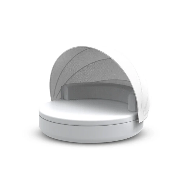 ULM daybed FIXED BACKREST with folding canopy