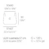 Ulm kvadratni lonec 57x57x50