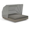 VELA BASIC daybed 200x180x40 with folding canopy VELA BASIC daybed 200x180x40 with folding canopy
