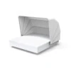 VELA BASIC daybed 200x180x40 with folding canopy