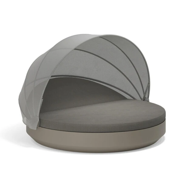 VELA daybed Øwith nastavljiv naslon and folding canopy