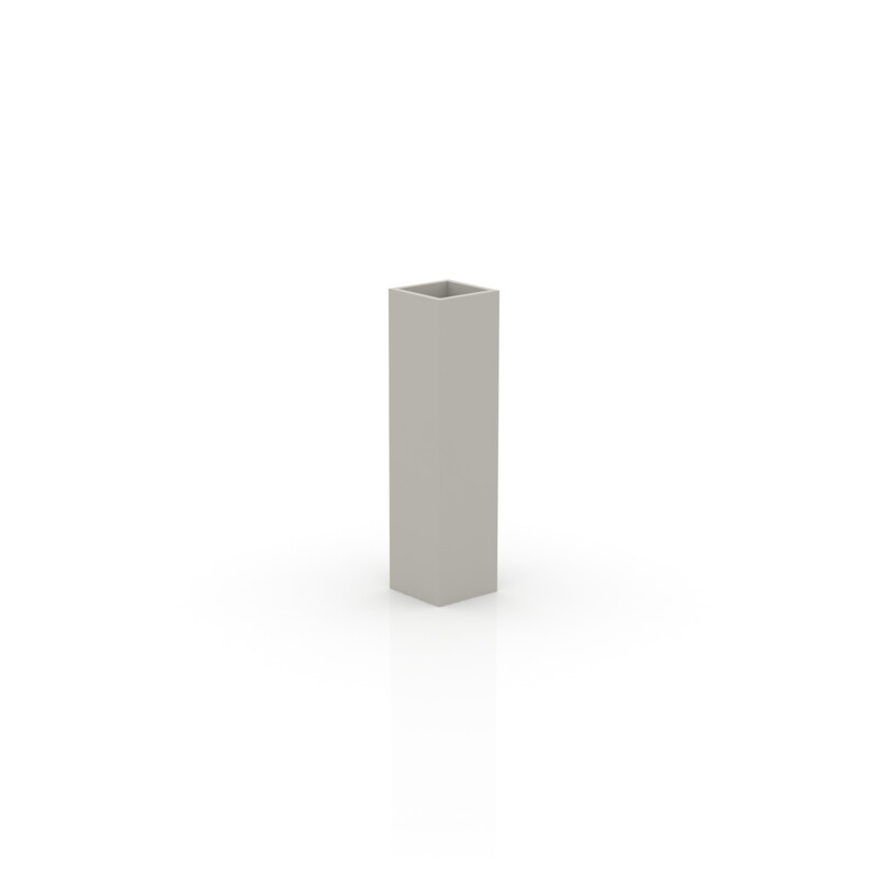 SQUARE TOWER POT 20x20x80