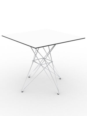 Faz Table Stainless podnožje 80x80