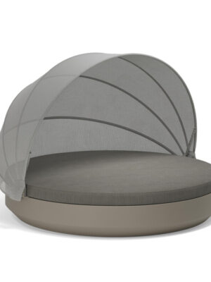 VELA BASIC daybed Ø210x40 with folding canopy