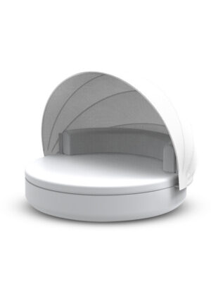 ULM daybed FIXED BACKREST with folding canopy