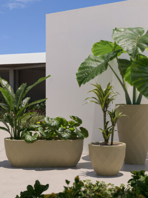 Vases nano korito Ø18x15 Vases nano korito Ø18x15