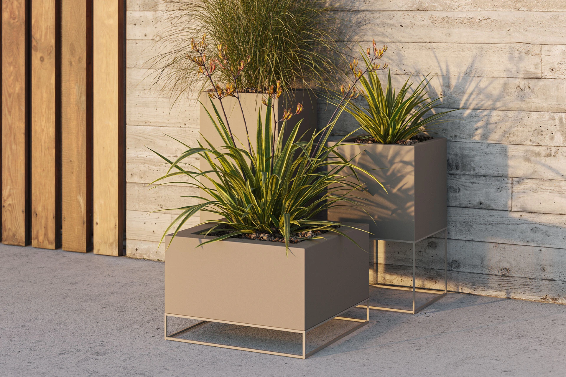 Vela visok Cube korito 60x60x100