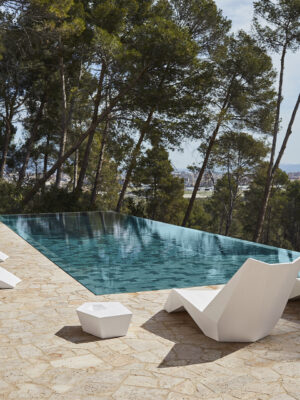 Faz Sun Chaise Longue Table 60x57x22 Faz Sun Chaise Longue Table 60x57x22