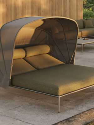 PASADENA daybed s senčno streho PASADENA daybed s senčno streho