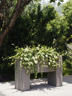 Muro 120x40x80 Muro Vondom ambient in produktni detajl