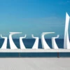 Wing Bar tabure Wing Bar tabure