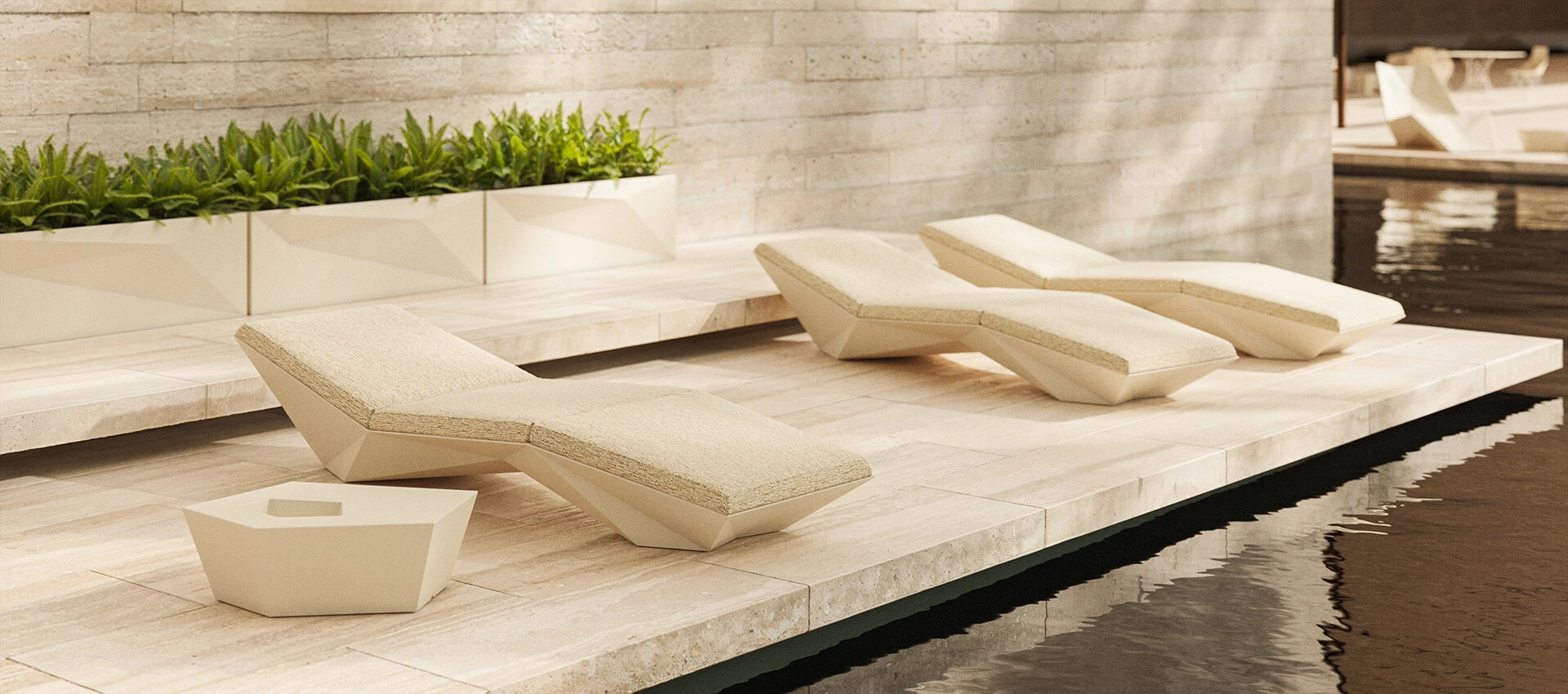 Faz Sun Chaise Longue