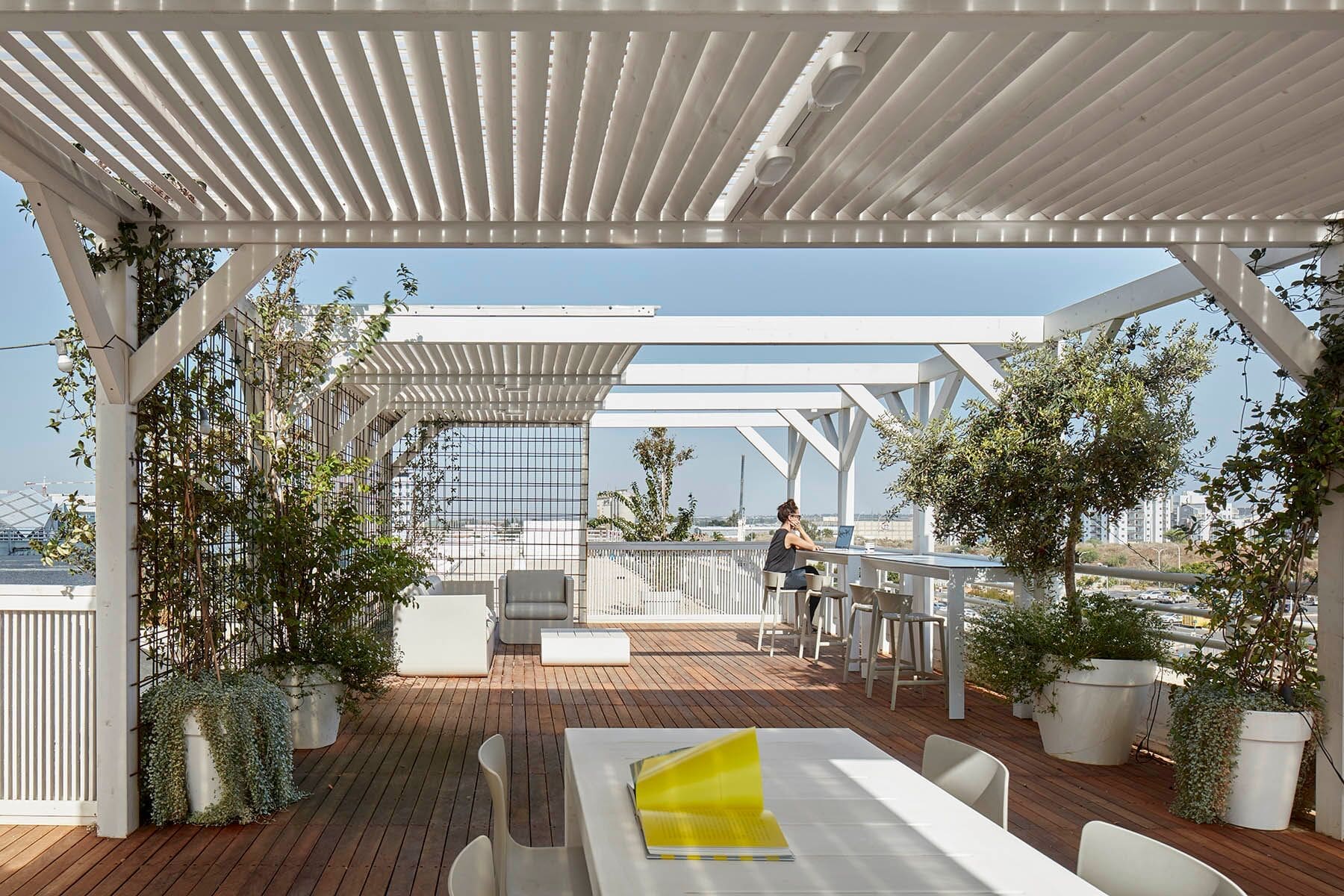 Rooftop office