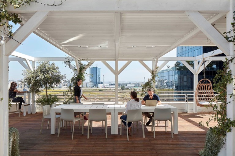 Rooftop office