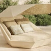 FAZ daybed WITH hinged canopy/360º swivels FAZ daybed WITH hinged canopy/360º swivels