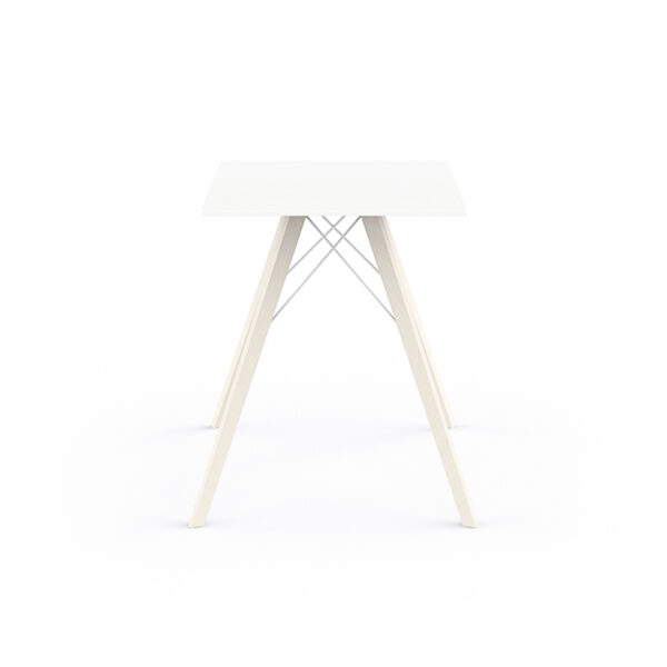 Faz Wood jedilna miza 60x60x74 Vondom – pogled 1