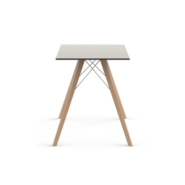 Faz Wood jedilna miza 60x60x74 Vondom – pogled 2