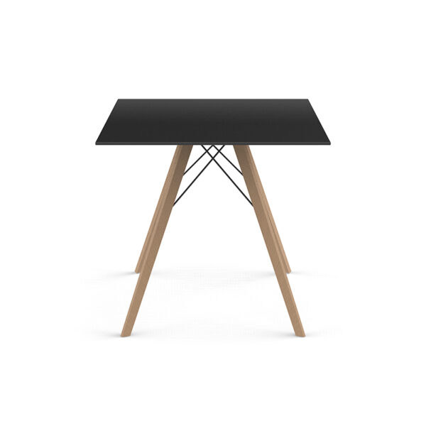 Faz Wood jedilna miza 80x80x74 – Vondom – pogled 3 Faz Wood jedilna miza 80x80x74 Vondom – pogled 3