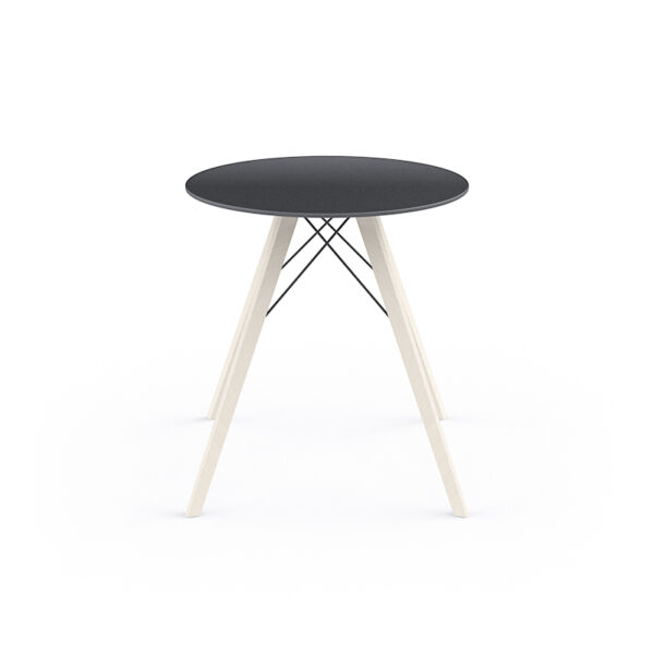 Faz Wood jedilna miza Ø70x74 – Vondom – pogled 3 Faz Wood jedilna miza Ø70x74 Vondom – pogled 3