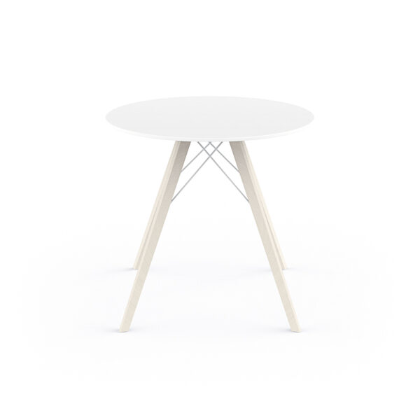 Faz Wood jedilna miza Ø80x74 – Vondom – pogled 2 Faz Wood jedilna miza Ø80x74 Vondom – pogled 2