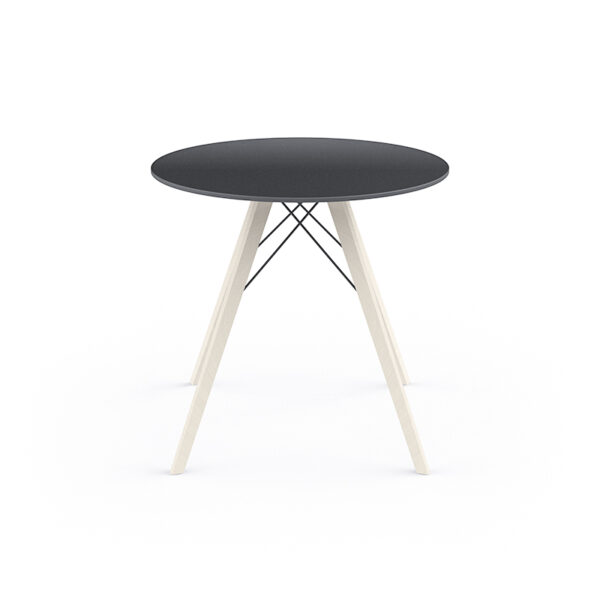 Faz Wood jedilna miza Ø80x74 – Vondom – pogled 3 Faz Wood jedilna miza Ø80x74 Vondom – pogled 3
