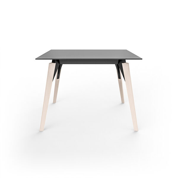 Faz Wood Lounge Table 100x100x74 Vondom – pogled 2
