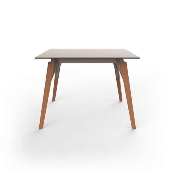 Faz Wood Lounge Table 100x100x74 Vondom – pogled 3