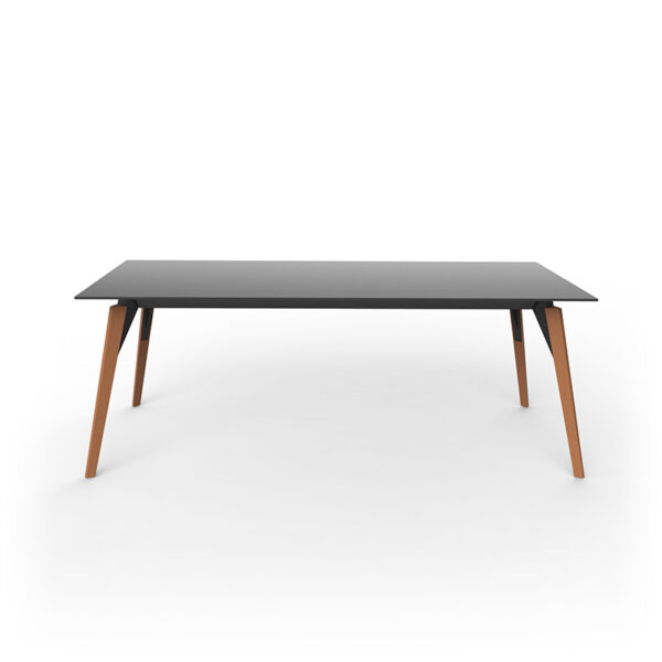 Faz Wood Lounge Table 200x100x74 – Vondom – pogled 2 Faz Wood Lounge Table 200x100x74 Vondom – pogled 2