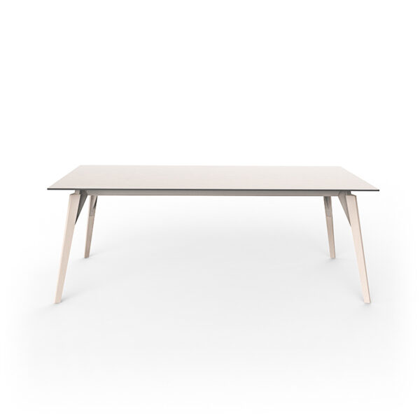 Faz Wood Lounge Table 200x100x74 – Vondom – pogled 3 Faz Wood Lounge Table 200x100x74 Vondom – pogled 3