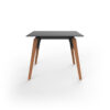 Faz Wood Lounge Table 90x90x74 Vondom – pogled 2