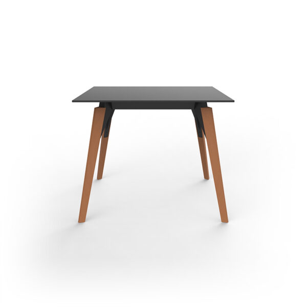 Faz Wood Lounge Table 90x90x74 Vondom – pogled 2