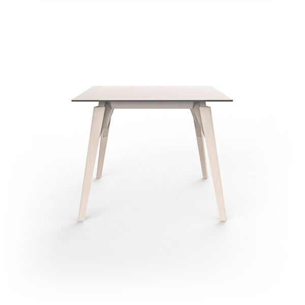 Faz Wood Lounge Table 90x90x74 Vondom – pogled 3