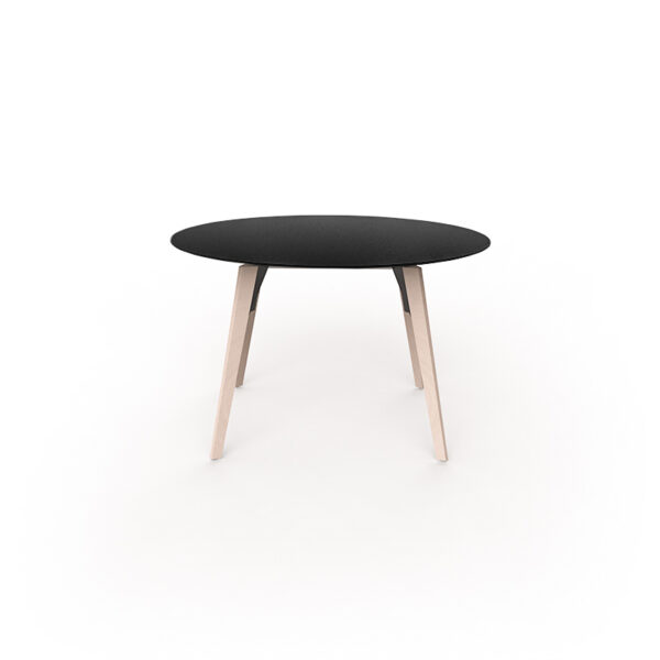 Faz Wood visok Table Ø120x74 – Vondom – pogled 2 Faz Wood visok Table Ø120x74 Vondom – pogled 2