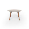 Faz Wood visok Table Ø120x74 – Vondom – pogled 3 Faz Wood visok Table Ø120x74 Vondom – pogled 3