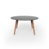 Faz Wood visok Table Ø140x74 – Vondom – pogled 2 Faz Wood visok Table Ø140x74 Vondom – pogled 2