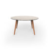 Faz Wood visok Table Ø140x74 – Vondom – pogled 3 Faz Wood visok Table Ø140x74 Vondom – pogled 3