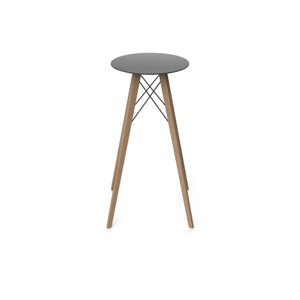 Faz Wood visok Table Ø50x105 Vondom – pogled 2