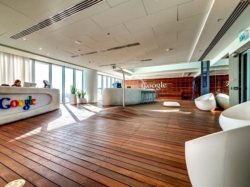 Vondom at Google s Tel Aviv location