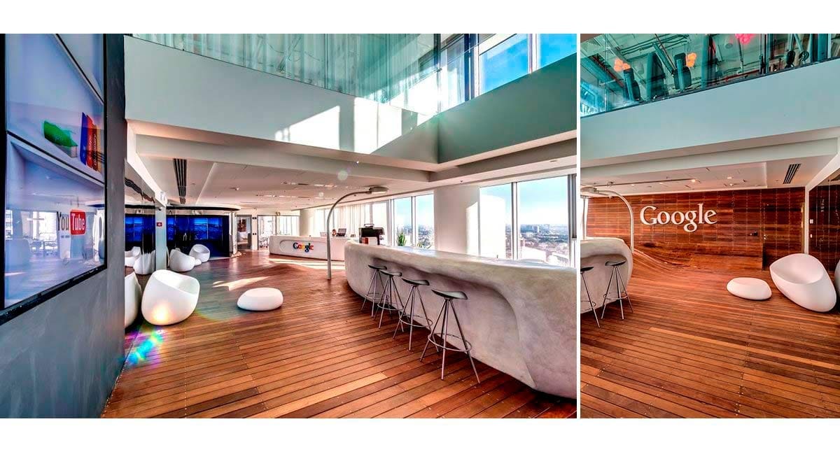 Vondom at Google s Tel Aviv location